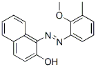 CAS 登录号：6410-20-4， 1-[2-(2-甲氧基-5-甲基苯基)偶氮]-2-萘酚