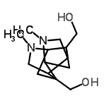 CAS 登录号：64119-88-6， (5,11-二甲基-5,11-二氮杂四环[6.2.2.0<sup>2,7</sup>.0<sup>4,9</sup>]十二烷-2,9-二基)二甲醇