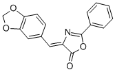 CAS#: 6412-89-1, 2-Phenyl-4-Piperonylidene-2-Oxazolin-5-One