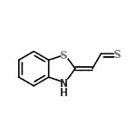 CAS 登录号：64126-88-1， (2Z)-1,3-苯并噻唑-2(3H)-亚基乙烷硫杂l
