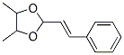 CAS 登录号：6413-97-4， 4,5-二甲基-2-(2-苯乙烯基)-1,3-二氧戊环