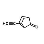 CAS 登录号：64130-77-4， 2-乙炔基双环[2.2.1]庚烷-7-酮