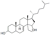 CAS 登录号:64153-52-2, 14-乙基胆甾-7-烯-3,15-二醇
