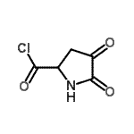 CAS 登录号：64154-86-5， 4,5-二氧代脯氨酰氯化物