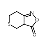 CAS 登录号：641628-19-5， 3a,4,6,7-四氢-3H-噻喃并[4,3-c][1,2]恶唑-3-酮