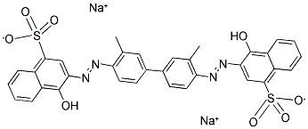 CAS 登录号：6420-06-0， 偶氮蓝