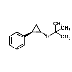 CAS 登录号：642075-95-4， {(1R,2S)-2-[(2-甲基-2-丙基)氧基]环丙基}苯