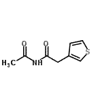 CAS 登录号：642086-15-5， N-乙酰基-2-(3-噻吩基)乙酰胺