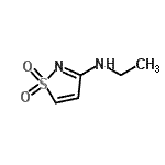 CAS 登录号：642088-28-6， N-乙基-1,2-噻唑-3-胺1,1-二氧化物