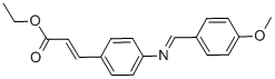 CAS#: 6421-30-3, 4-[(4-Methoxybenzylidene)Amino]Cinnamic Acid Ethyl Ester