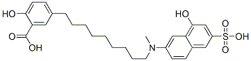 CAS#: 6421-79-0, 7-[N-Methyl-N-(3-Carboxy-4-Hydroxyphenylnonyl)]Amino-1-Naphthol-3-Sulfonic Acid