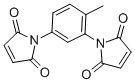 CAS 登录号：6422-83-9， N,N'-(4-甲基-1,3-亚苯基)二马来酰亚胺