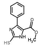 CAS 登录号：64220-13-9， 甲基5-苯基-2-硫代-2,3-二氢-1H-咪唑-4-羧酸酯