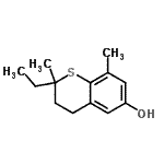 CAS 登录号：642476-65-1， 2-乙基-2,8-二甲基-6-硫代色满醇