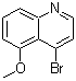 CAS 登录号：643069-46-9， 4-溴-5-甲氧基-喹啉