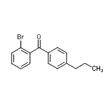 CAS 登录号：64358-16-3， (2-溴苯基)(4-丙基苯基)甲酮