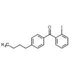 CAS#: 64358-27-6, (4-Butylphenyl)(2-iodophenyl)methanone