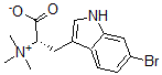 CAS 登录号:64364-14-3, (aS)-6-溴-alpha-羧基-N,N,N-三甲基-1H-吲哚-3-乙铵内盐