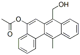 CAS 登录号:64365-35-1, 5-(乙酰氧基)-12-甲基苯并(a)蒽-7-甲醇