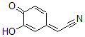 CAS 登录号：643727-00-8， (2E)-(3-羟基-4-氧代-2,5-环己二烯-1-亚基)-乙腈
