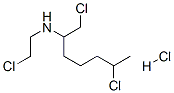 CAS 登录号:64398-28-3, 1,6-二氯-N-(2-氯乙基)-2-庚胺盐酸盐