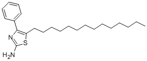 CAS#: 64415-14-1, 2-Amino-4-Phenyl-5-n-Tetradecylthiazole