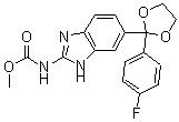 CAS 登录号：64420-40-2， 依苯达唑