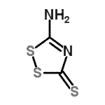 CAS 登录号：6446-35-1， 5-亚氨基-1,2,4-二噻唑烷-3-硫酮