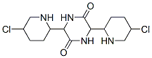 CAS 登录号:64474-15-3, 3,6-二(5-氯-2-哌啶基)-2,5-哌嗪二酮