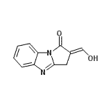 CAS 登录号：64481-46-5， (2E)-2-(羟基亚甲基)-2,3-二氢-1H-吡咯并[1,2-a]苯并咪唑-1-酮