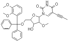 CAS 登录号：644962-77-6， 1-{5-O-[(2,3-二甲氧基苯基)(二苯基)甲基]-2-O-甲基呋喃戊糖基}-5-(1-丙炔-1-基)-2,4(1H,3H)-嘧啶二酮