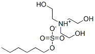 CAS#: 64501-15-1, Tris(2-Hydroxyethyl)Ammonium Hexyl Sulphate