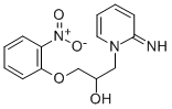 CAS 登录号:64511-95-1, 2-亚氨基-alpha-((2-硝基苯氧基)甲基)-1(2H)-吡啶乙醇
