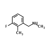 CAS 登录号：645378-63-8， 1-(3-氟-2-甲基苯基)-N-甲基甲胺