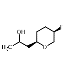 CAS 登录号：645413-16-7， 1-[(2R,5R)-5-氟四氢-2H-吡喃-2-基]-2-丙醇
