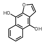 CAS 登录号：645413-89-4， 萘并[2,3-b]呋喃-4,9-二醇