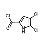 CAS 登录号：64566-93-4， 4,5-二氯-1H-吡咯-2-甲酰氯