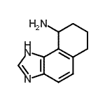 CAS 登录号：64574-34-1， 6,7,8,9-四氢-1H-萘并[1,2-d]咪唑-9-胺