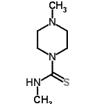 CAS 登录号：64574-95-4， N,4-二甲基-1-哌嗪硫代甲酰胺