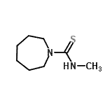 CAS 登录号：64575-42-4， N-甲基-1-氮杂环庚烷硫代甲酰胺