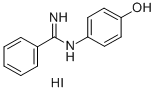 CAS 登录号:64593-91-5, N-(4-羟基苯基)苯甲脒单氢碘化物