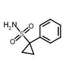 CAS 登录号：646051-96-9， 1-苯基环丙烷磺酰胺
