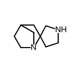CAS 登录号：646055-82-5， 螺[1-氮杂双环[2.2.1]庚烷-2,3'-吡咯烷]