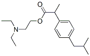 CAS 登录号:64622-41-9, 布洛芬二乙基氨基乙基酯