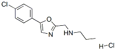 CAS#: 64639-91-4, N-[[5-(4-Chlorophenyl)-1,3-Oxazol-2-Yl]Methyl]Propan-1-Amine Hydrochloride