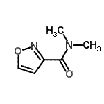CAS 登录号：64649-20-3， N,N-二甲基-1,2-恶唑-3-甲酰胺
