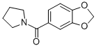 CAS#: 64654-10-0, 1-(1,3-Benzodioxol-5-Ylcarbonyl)-Pyrrolidine