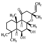 CAS 登录号：64657-19-8， (3R,4aS,5S,6S,6aS,10aS,10bR)-5,6-二羟基-3,4a,7,7,10a-五甲基-3-乙烯基十二氢-1H-苯并[f]苯并吡喃-1-酮