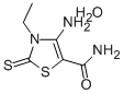 CAS#: 64686-81-3, 2,3-Dihydro-4-Amino-3-Ethyl-2-Thioxo-5-Thiazolecarboxamide Hydrate