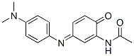 CAS 登录号：64693-21-6， N-[3-[(4-二甲基氨基苯基)亚氨基]-6-氧代-1,4-环己二烯-1-基]乙酰胺